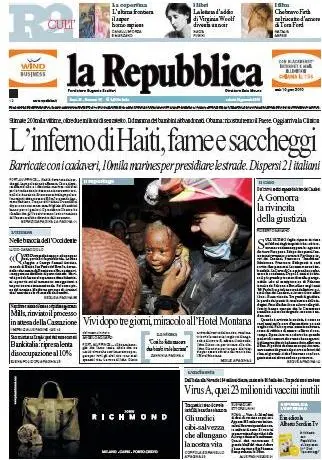 La Repubblica (16-01-10)