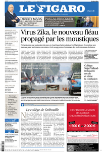 Le Figaro du Samedi 23 et Dimanche 24 Janvier 2016