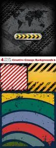 Vectors - Creative Grunge Backgrounds 6