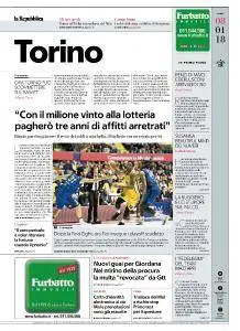 la Repubblica Torino - 8 Gennaio 2018