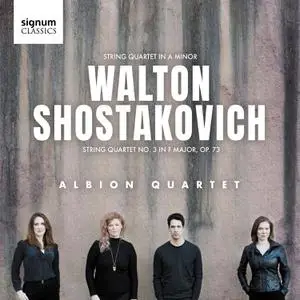 Albion Quartet - Walton & Shostakovich String Quartets (2022) [Official Digital Download 24/96]