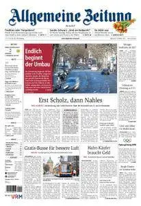 Allgemeine Zeitung Mainz - 14. Februar 2018