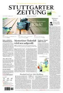 Stuttgarter Zeitung Stadtausgabe (Lokalteil Stuttgart Innenstadt) - 29. November 2017