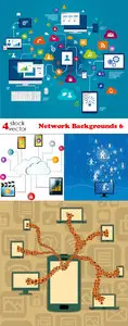 Vectors - Network Backgrounds 6