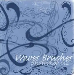 Waves Brushes for Photoshop