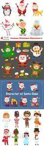 Vectors - Cartoon Christmas Characters 6