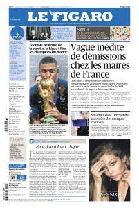 Le Figaro du Vendredi 10 Août 2018