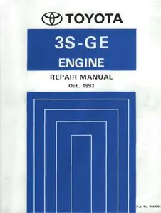 Toyota 3S-GE engine Repair Manyal