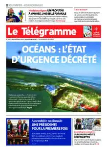 Le Télégramme Ouest Cornouaille – 29 juin 2022