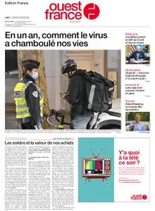 Ouest-France Édition France – 22 janvier 2021