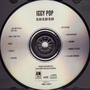 Iggy Pop - Blah-Blah-Blah (1986)