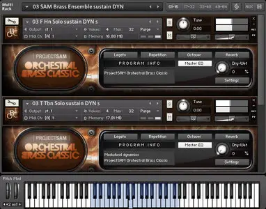 Project Sam Orchestral Brass Classic 1.2 KONTAKT [RE-UP]