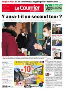 Le Courrier de l'Ouest Cholet – 16 mars 2020