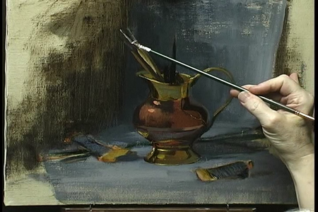 Painting Metal Copper and Brass with Johnnie Liliedahl