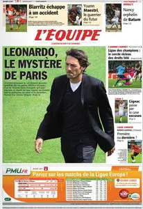 L'EQUIPE - 30 Novembre 2011
