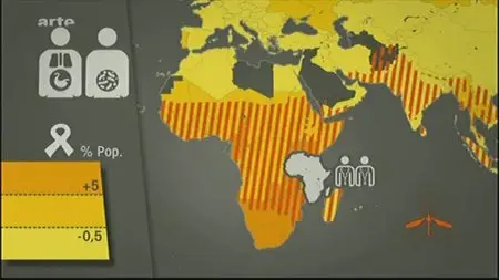 (Arte) Le dessous des cartes : La mondialisation des maladies (2012)