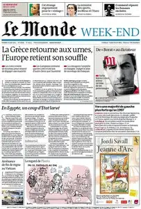 Le Monde et Suppléments du Samedi 16 Juin 2012