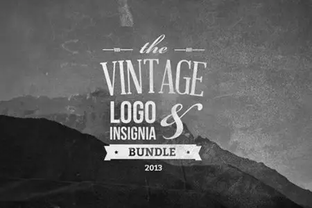CreativeMarket - Vintage Logo & Insignia Bundle