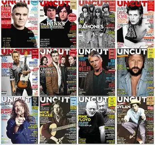 Uncut Magazine - Full Year 2014 Issues Collection