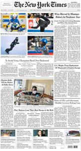 The New York Times - 24 January 2022