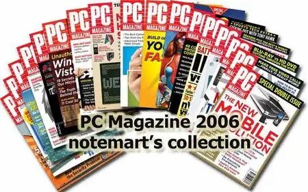 Notemart's Collection: PC Magazine 2006 - 20 issues from No.03 to No.20