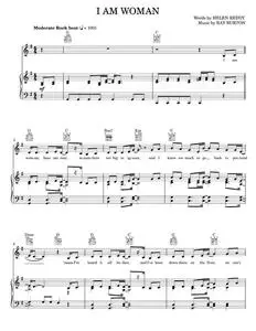 I am woman - Helen Reddy (Piano-Vocal-Guitar)