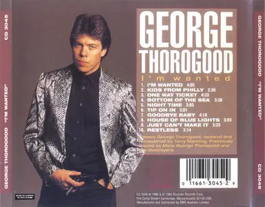George Thorogood - I'm Wanted (1980)