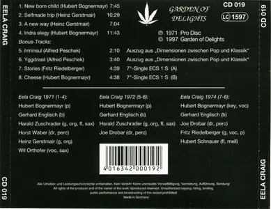Eela Craig - s/t (1971) {1997 Garden Of Delights} **[RE-UP]**