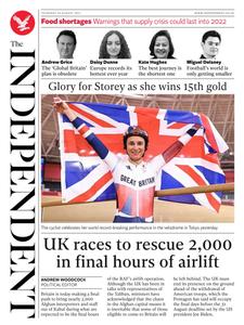 The Independent - 26 August 2021