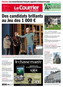 Le Courrier de l'Ouest Saumur – 20 février 2022