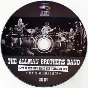 The Allman Brothers Band featuring Jerry Garcia - Live At The Cow Palace, New Years Eve 1973 (2015) [3Cd Box Set]