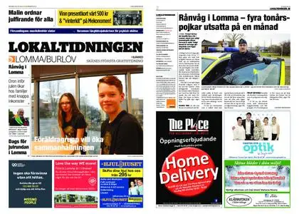 Lokaltidningen Lommabladet – 30 november 2019