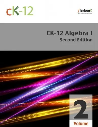 CK-12 Algebra I - Second Edition, Volume 2 Of 2