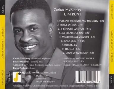 Carlos McKinney - Up-Front (1997) {Sirocco Jazz}