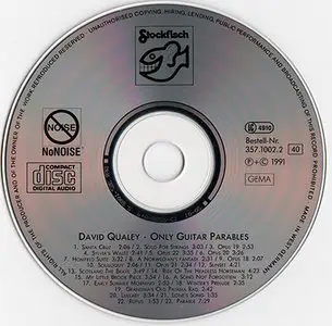 David Qualey - Only Guitar Parables [Stockfisch SFR 357.1002.2] (1991)