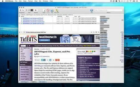 DEVONnote 2.9.12 Mac OS X