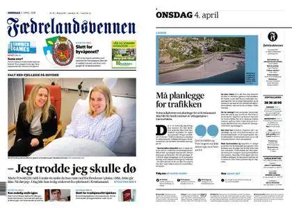 Fædrelandsvennen – 04. april 2018