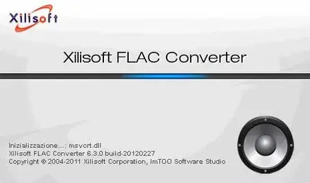 Xilisoft FLAC Converter 6.3.0 build 20120227