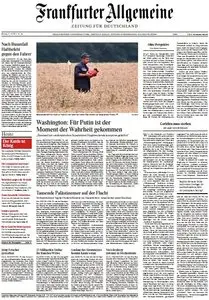 Frankfurter Allgemeine Zeitung vom Montag, 21. Juli 2014