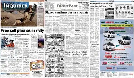 Philippine Daily Inquirer – April 09, 2013