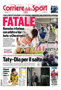 Corriere dello Sport Roma - 4 Novembre 2024