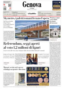 la Repubblica Genova - 8 Giugno 2025