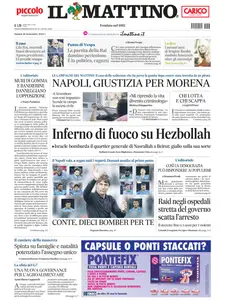 Il Mattino Napoli - 28 Settembre 2024