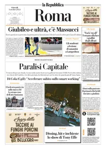 la Repubblica Roma - 3 Ottobre 2024