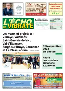 L'écho de Vibraye - 9 Janvier 2025