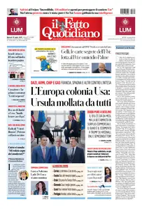 Il Fatto Quotidiano - 29 Luglio 2025
