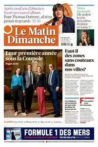 Le Matin Dimanche - 8 Septembre 2024