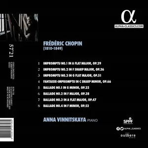 Anna Vinnitskaya - Frédéric Chopin: 4 Ballades & 4 Impromptus (2020)