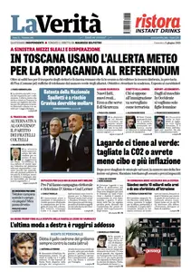 La Verita - 8 Giugno 2025