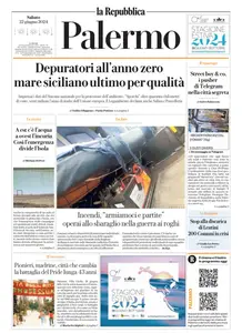 la Repubblica Palermo - 22 Giugno 2024